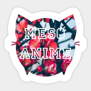 mesoanime Sticker